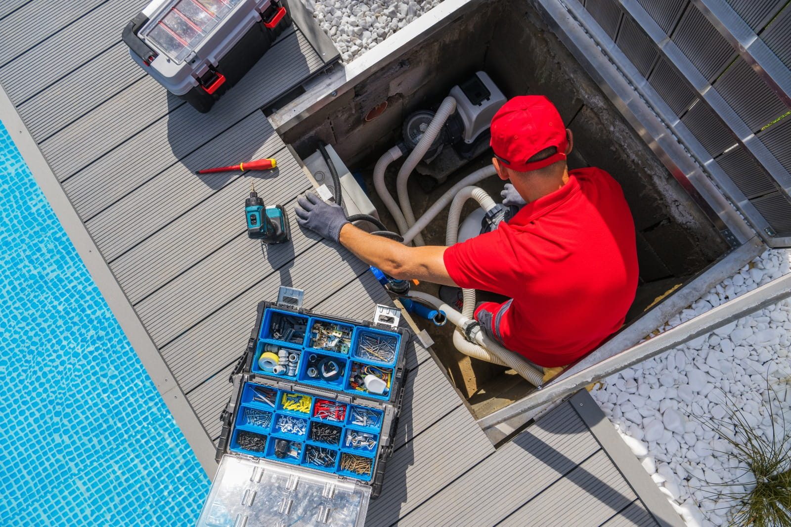 Pool pump and equipment repair and servicing